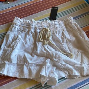 NEW Forever 21 Faux Linen shorts